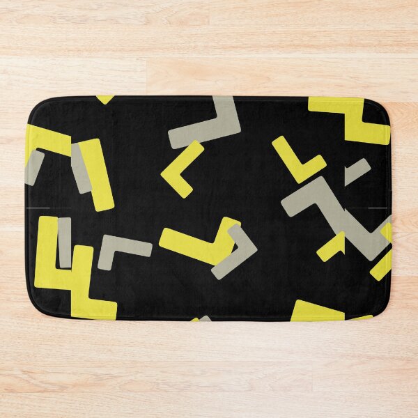Item preview, Patterns Galore Yellow Gray designed and sold by kyds.