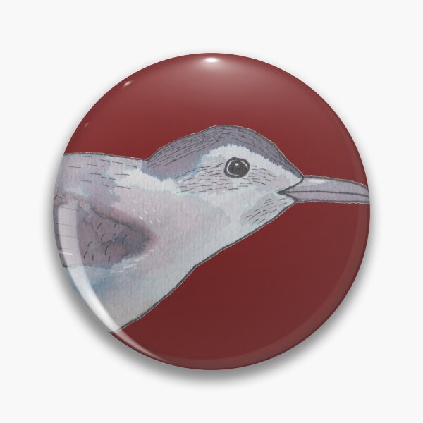 Item preview, Gray Catbird watercolor bird art illustration designed and sold by TheWaterBirds.