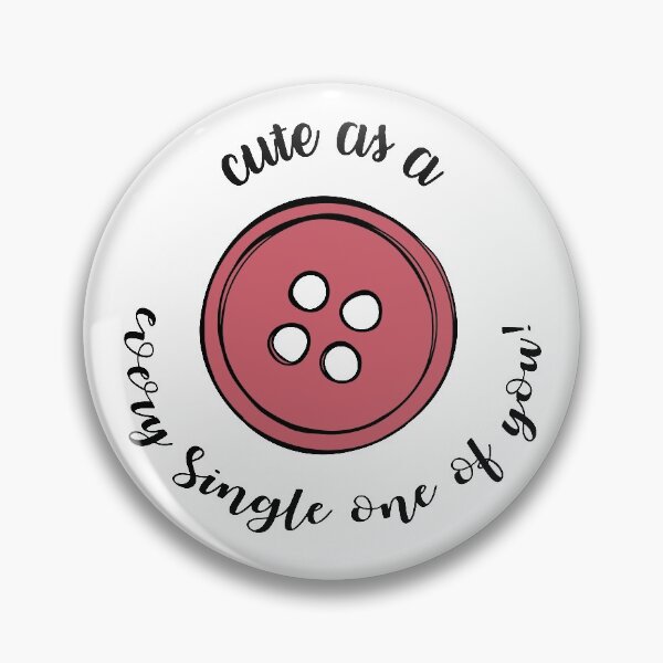 Item preview, Cute as a button designed and sold by Yulia Khrushcheva.