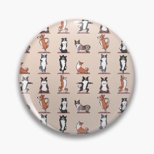 Item preview, Border Collie Yoga designed and sold by Huebucket.