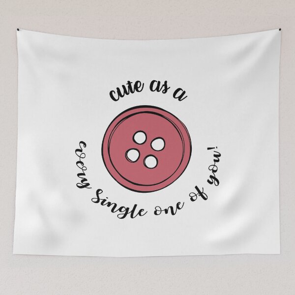Item preview, Cute as a button designed and sold by Yulia Khrushcheva.