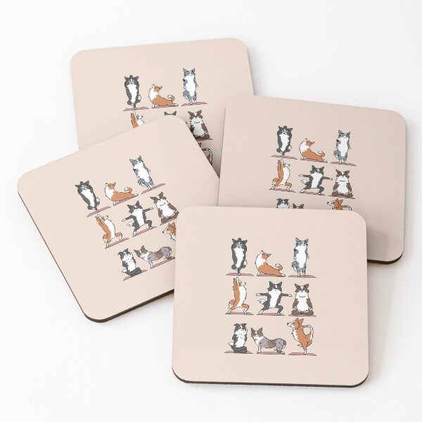 Item preview, Border Collie Yoga designed and sold by Huebucket.