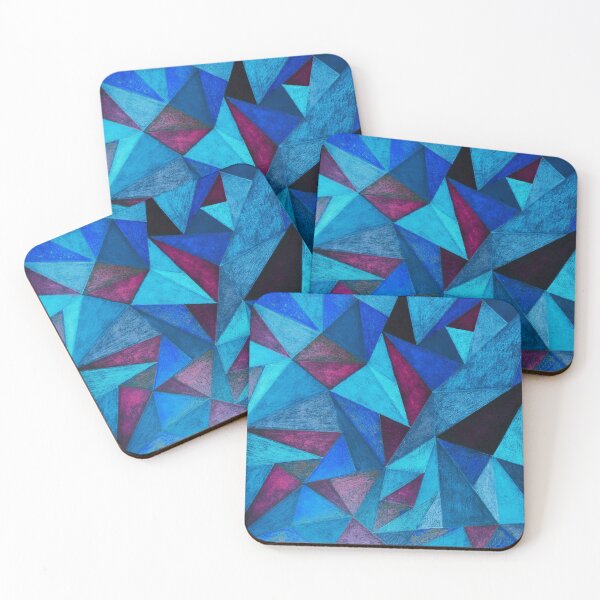 Item preview, ultramarine blue mosaic designed and sold by Valentina-V.