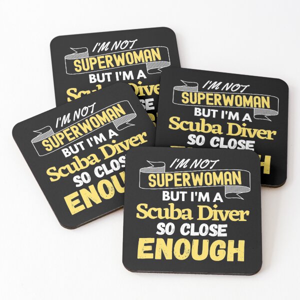 Item preview, Superwoman Scuba Diver designed and sold by StudioAquaLumos.