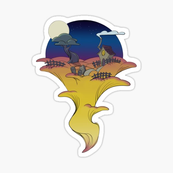 Halloween Pilz Sticker