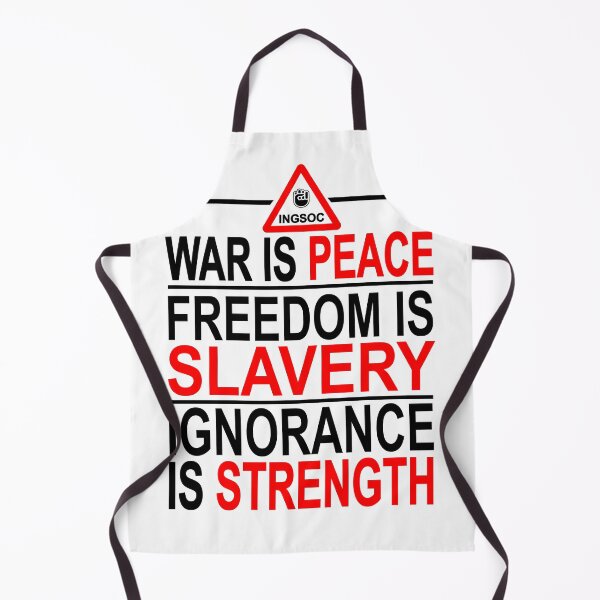 Item preview, INGSOC DOUBLESPEAK SLOGANS designed and sold by sociographix.