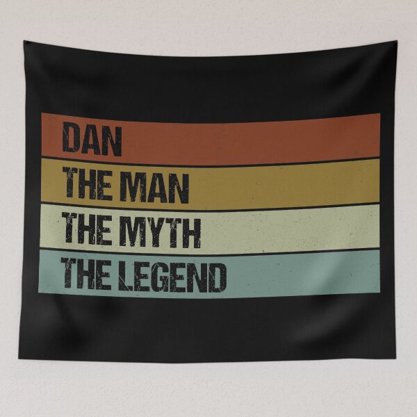 Item preview, Dan The Man The Myth The Legend designed and sold by Beinfashion.