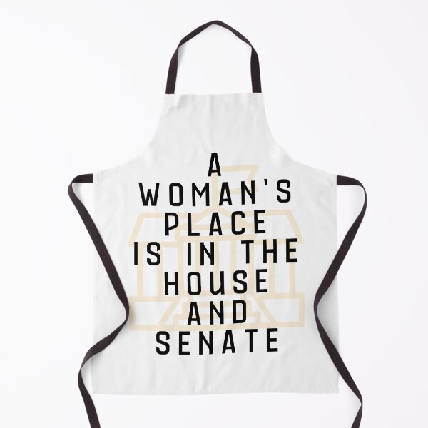 Item preview, A Woman's Place is in the House and Senate designed and sold by Coffee & Fashion.