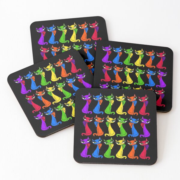 Item preview, Rainbow Kitty Cats designed and sold by Whatderekmade.