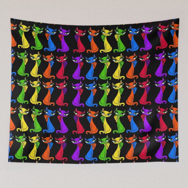 Item preview, Rainbow Kitty Cats designed and sold by Whatderekmade.