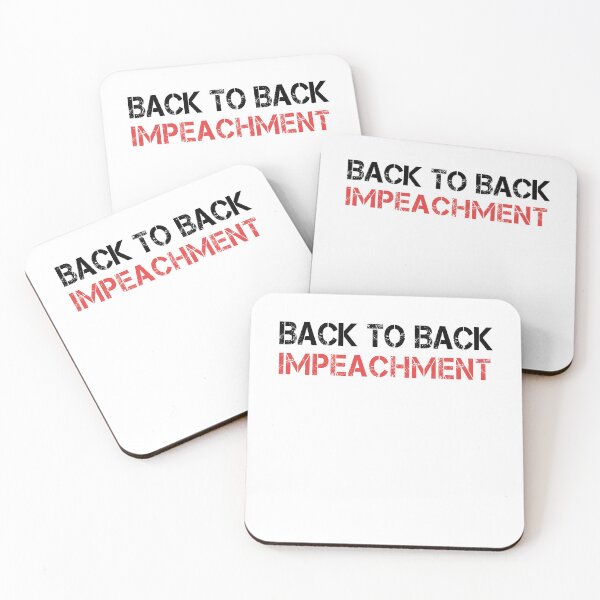 Item preview, Back to Back impeachment Champion designed and sold by Mirnamar.