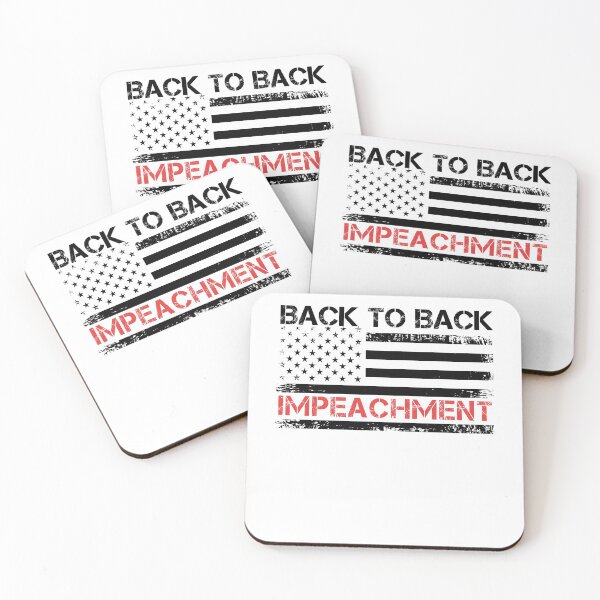 Item preview, Back to Back impeachment Champion designed and sold by Mirnamar.