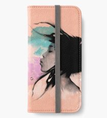 Psychedelic Blow Japanese Girl Dream iPhone Wallet/Case/Skin