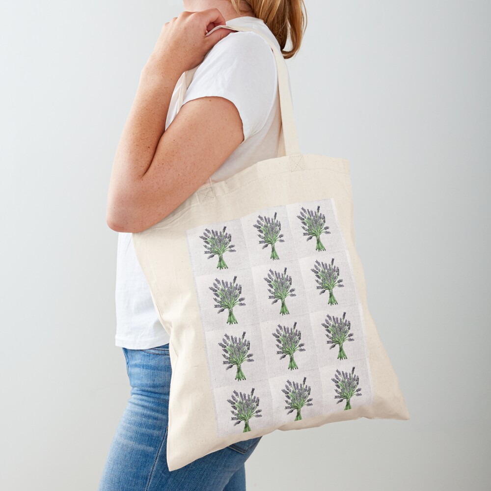 Lavender Tote Bag – Sharon Sprigs Fine Dried Florals & Gifts