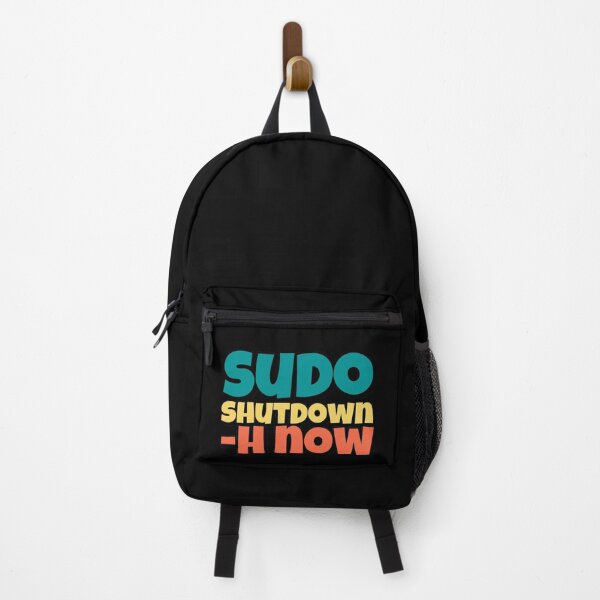 Item preview, sudo shutdown -h now designed and sold by Sebastian Zook.