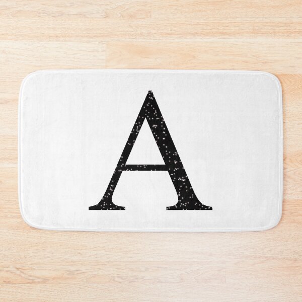 Item preview, Black Glitter Letter A designed and sold by muffinstandd.