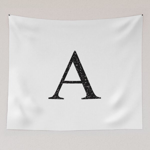 Item preview, Black Glitter Letter A designed and sold by muffinstandd.