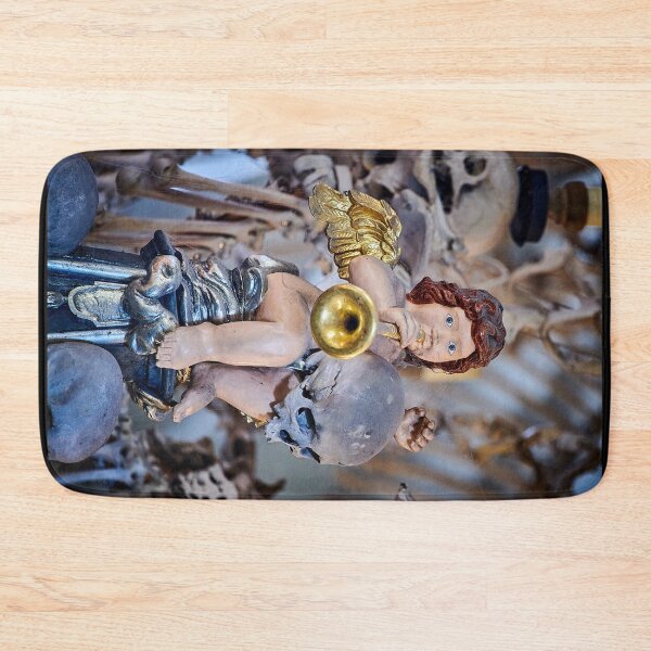 Item preview, Sedlec Ossuary Cherub Photo Art, Skull Bone Church designed and sold by Sedlec Ossuary Project.