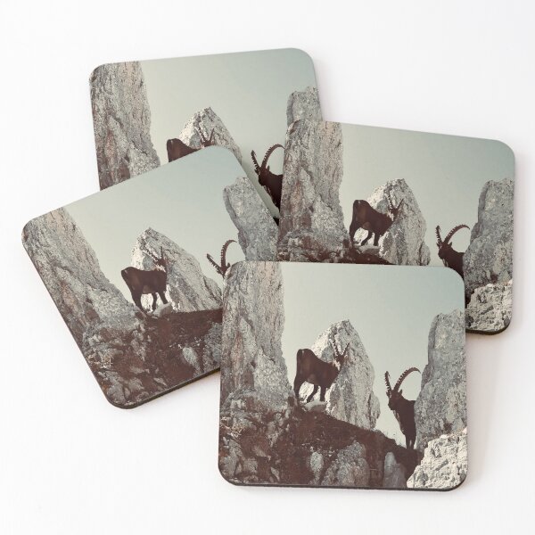 Item preview, nearby ibexes - vintage designed and sold by WalderDesign.