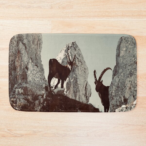 Item preview, nearby ibexes - vintage designed and sold by WalderDesign.