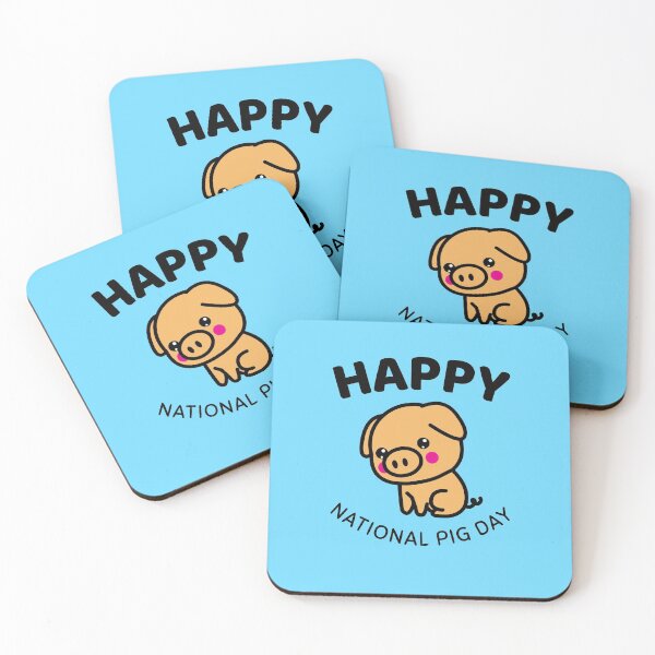 Item preview, national pig day designed and sold by Sinovius.