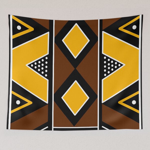 Item preview, African Mudcloth Fabric designed and sold by funkyvibes.
