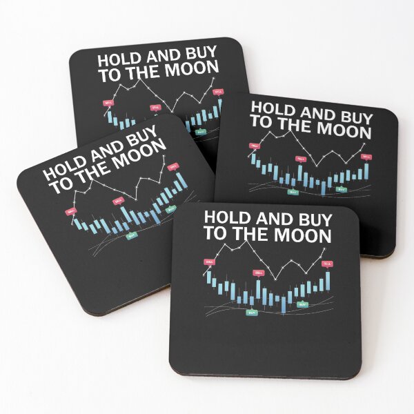 Item preview, Hold and Buy to the Moon -WSB GME Stonks Only Go Up WallStreetBets-Stock Market Trading designed and sold by Ilyas912.