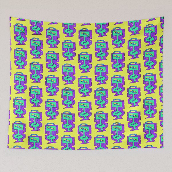 Item preview, Tótem de maleta funky designed and sold by VazMasDesign.
