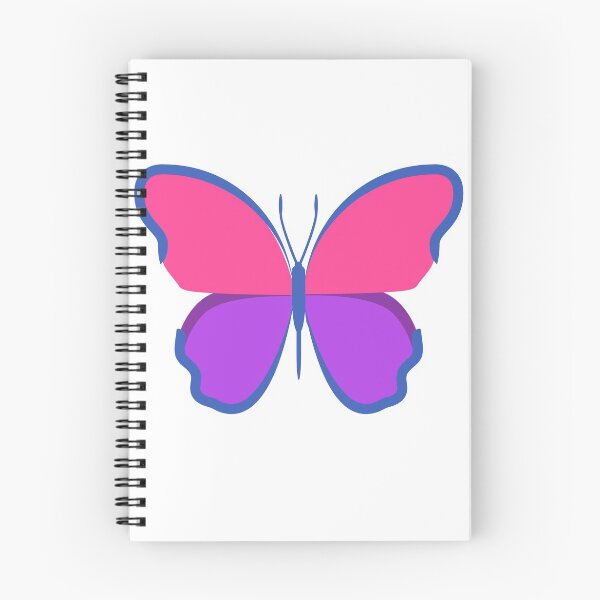 Item preview, Bisexual Butterfly Discreet Pride, Bisexual variant, lgbtq gay pride discreet butterfly designed and sold by ThirTee.