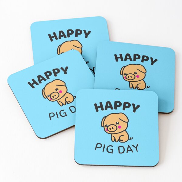 Item preview, national pig day designed and sold by Sinovius.
