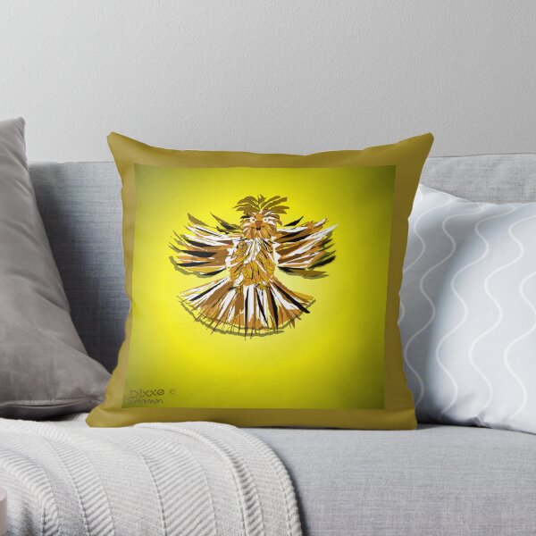 Night Flyer Throw Pillow