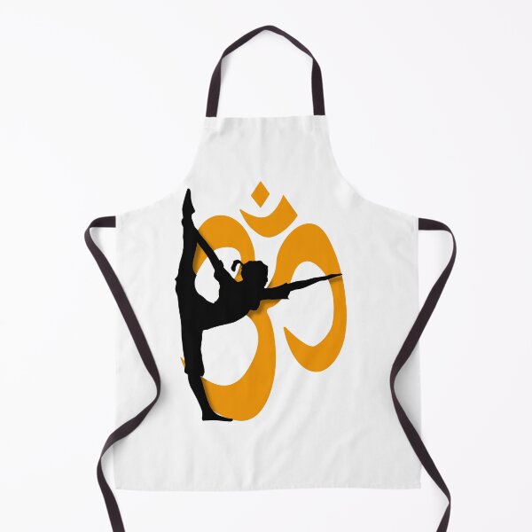 Item preview, Yoga Pose with Om Background Yoga T-Shirt designed and sold by deepakrode7.
