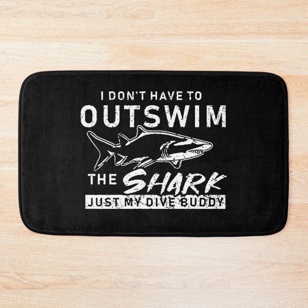 Item preview, Scuba Diving  meet shark quote designed and sold by sayotayo93.