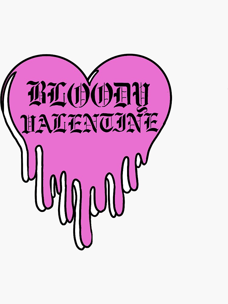 Bloody Valentine Stickers 308 – PapergeekCo