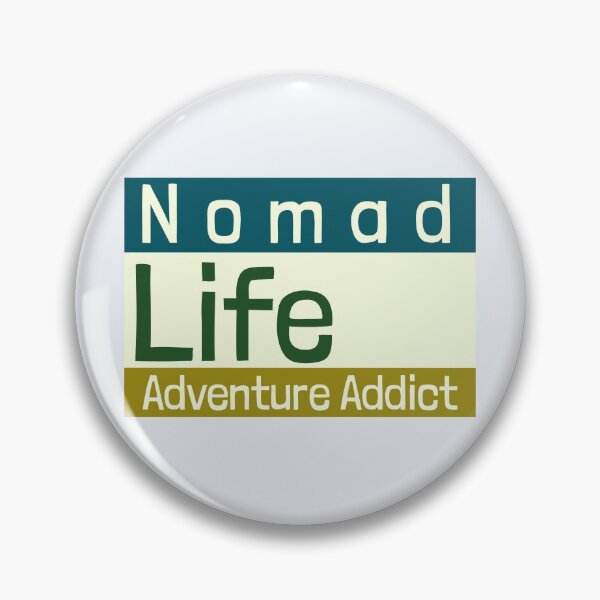 Item preview, Nomad Life: Adventure addict. designed and sold by LizziesSpace.