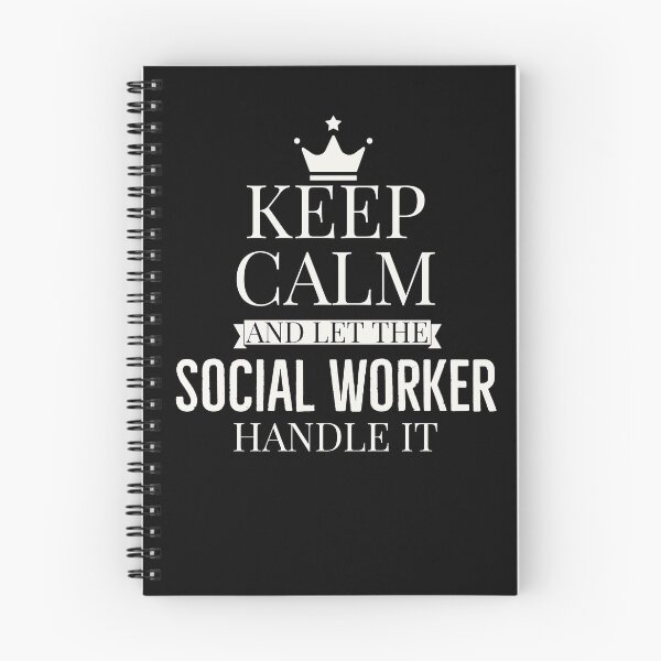 Item preview, Keep Calm and let the Social Work handle it designed and sold by AwesomeWorld1.