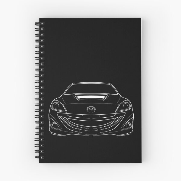 Item preview, Mazda3 MPS BL Mazdaspeed 3 - front stencil, white designed and sold by mal-photography.