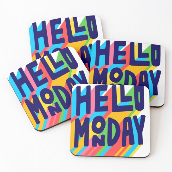 Item preview, Hello Monday T Shirt designed and sold by sylvianpro.