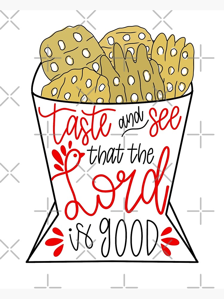 "Waffle Fries" Art Print by MaggieEDoodles Redbubble