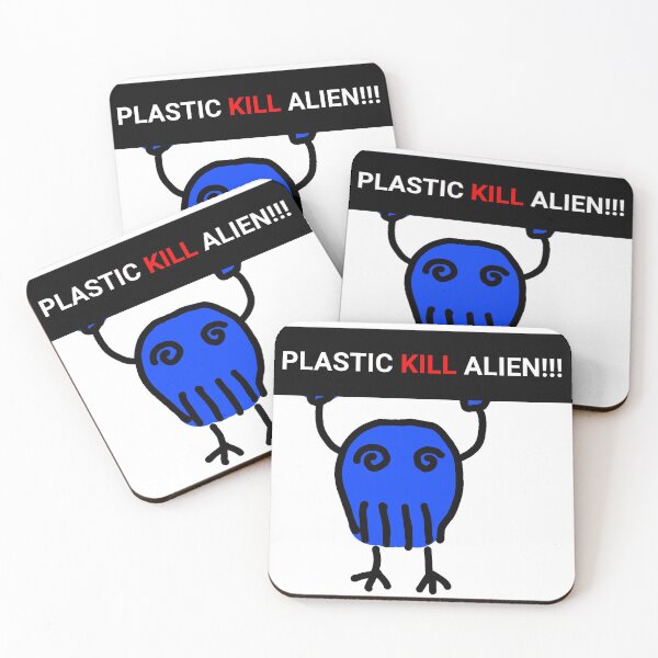 Item preview, Plastic Kill Alien!!! designed and sold by Greed-Peng.