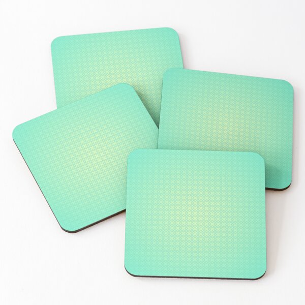 Item preview, Light green interlaced square pattern designed and sold by KreaKat.