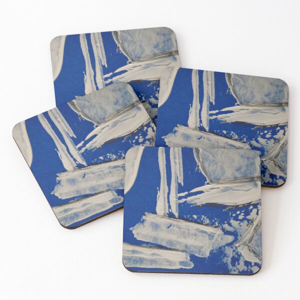 Item preview, White composition on a blue background designed and sold by dELLaS-Ghoust.
