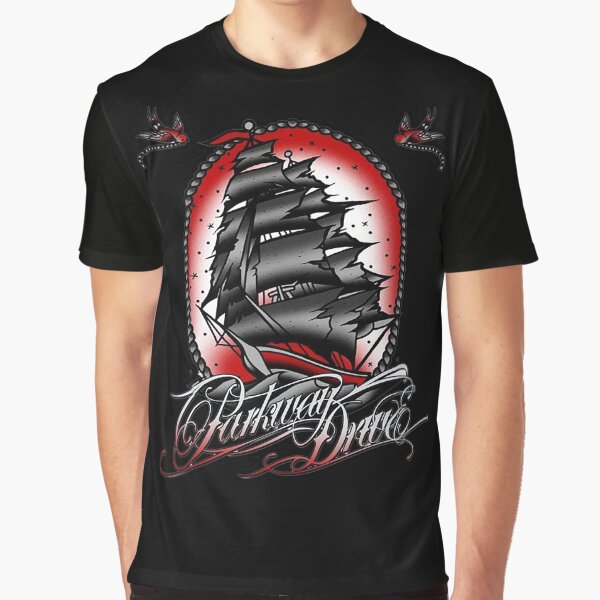 sailship drive with swallow Graphic T-Shirt