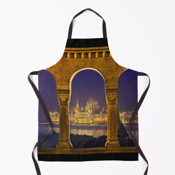 Item preview, The Hungarian Parliament through the Fisherman's Bastion designed and sold by Hercules Milas.