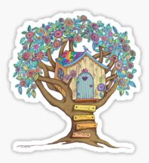 Live Simply, Love Trees Sticker