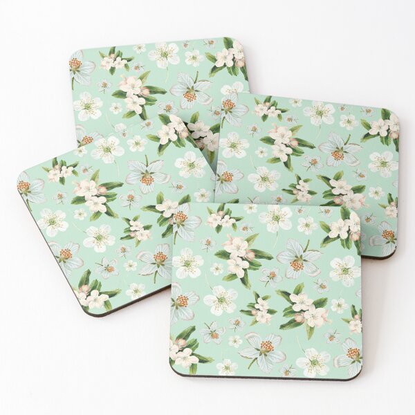 Item preview, Vintage Spring Flower Blossoms Pattern designed and sold by idovedesign.