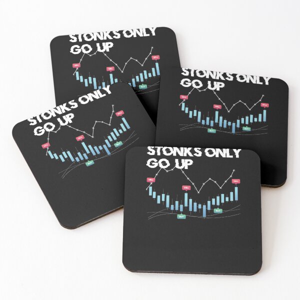 Item preview, Copy of Stonks Only Go Up-Hold and Buy to the Moon -WSB GME Stonks Only Go Up WallStreetBets-Stock Market Trading designed and sold by Ilyas912.