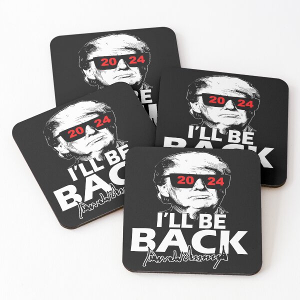 Item preview, The Trumpinator Donald Trump 2024 I'll Be Back designed and sold by JOE4SHOP.