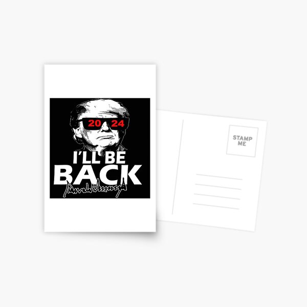 Item preview, The Trumpinator Donald Trump 2024 I'll Be Back designed and sold by JOE4SHOP.
