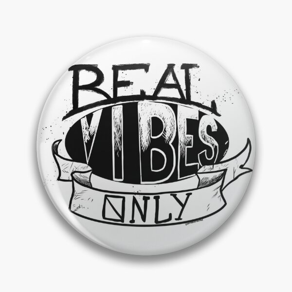 Item preview, Real vibes  designed and sold by coolmonkeyd.